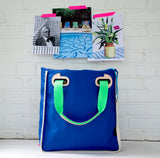 Bright Royal Blue Tote Cover