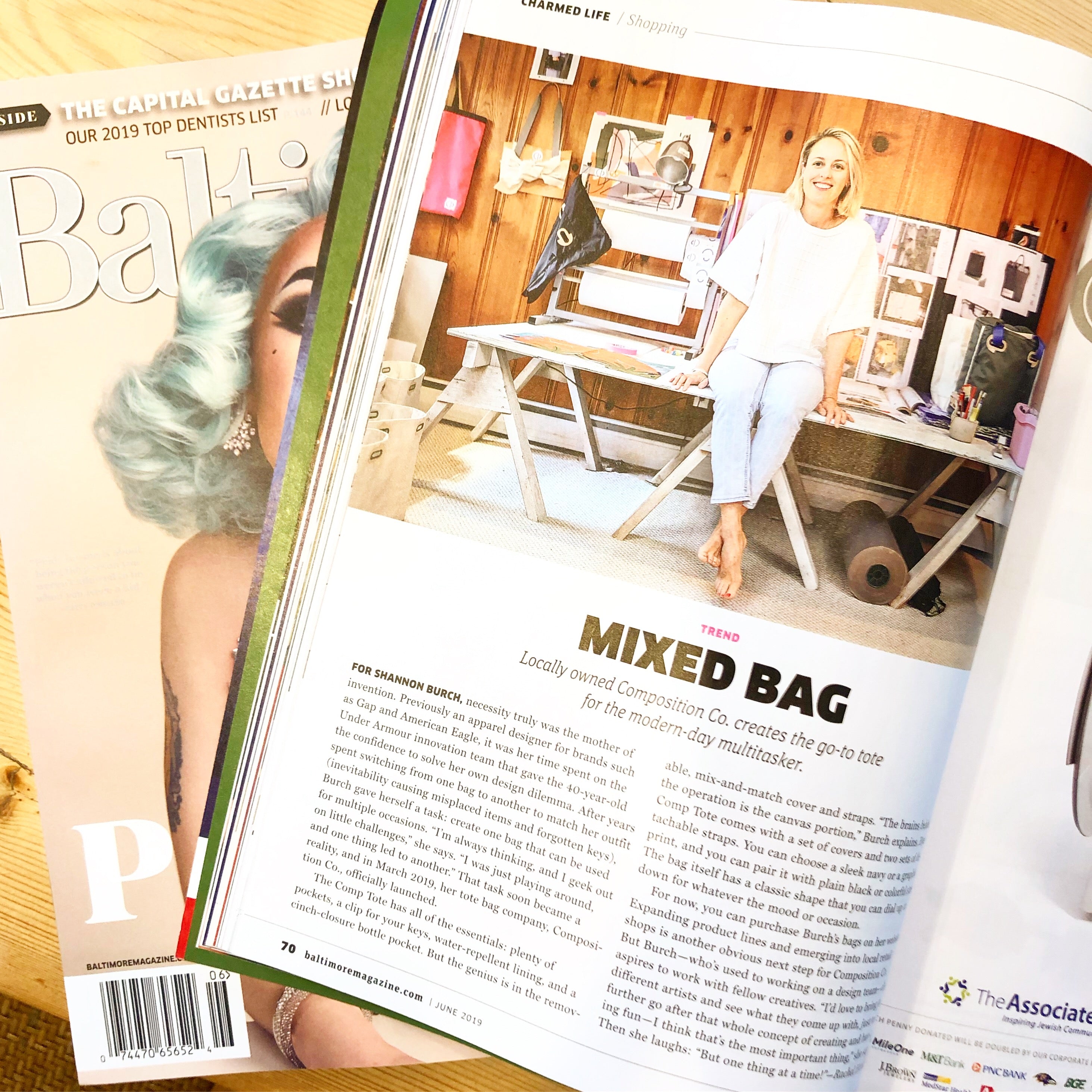 COMP CO in Baltimore Magazine! – CompositionCo