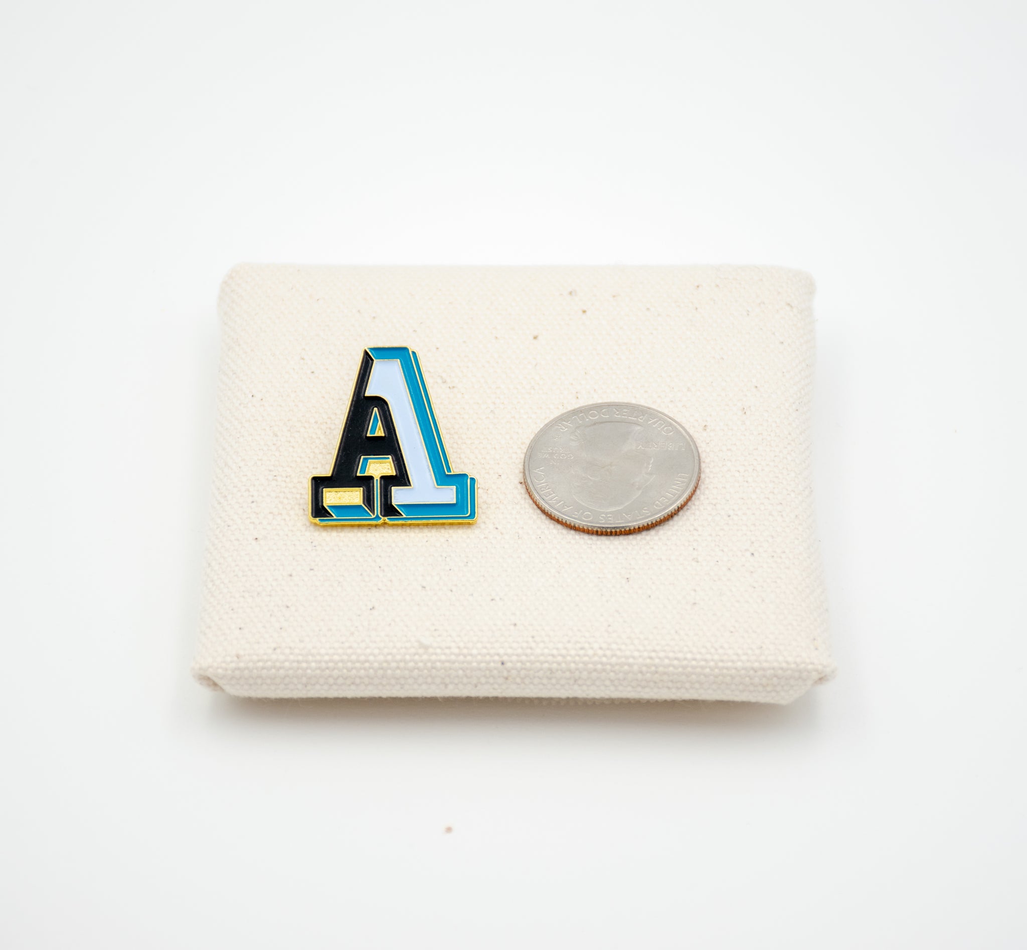 Letter "A" Pin