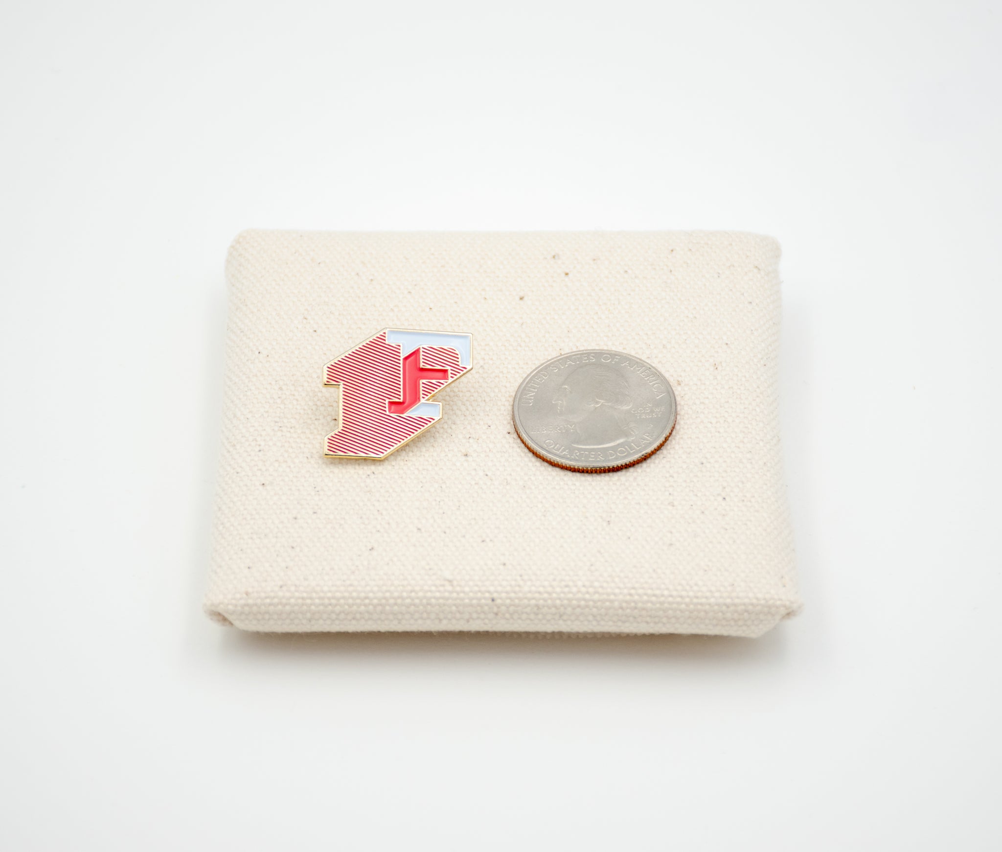 Letter "F" Pin