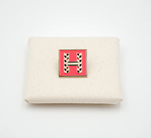 Letter "H" Pin