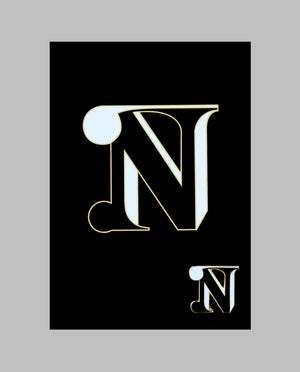 Letter "N" Pin