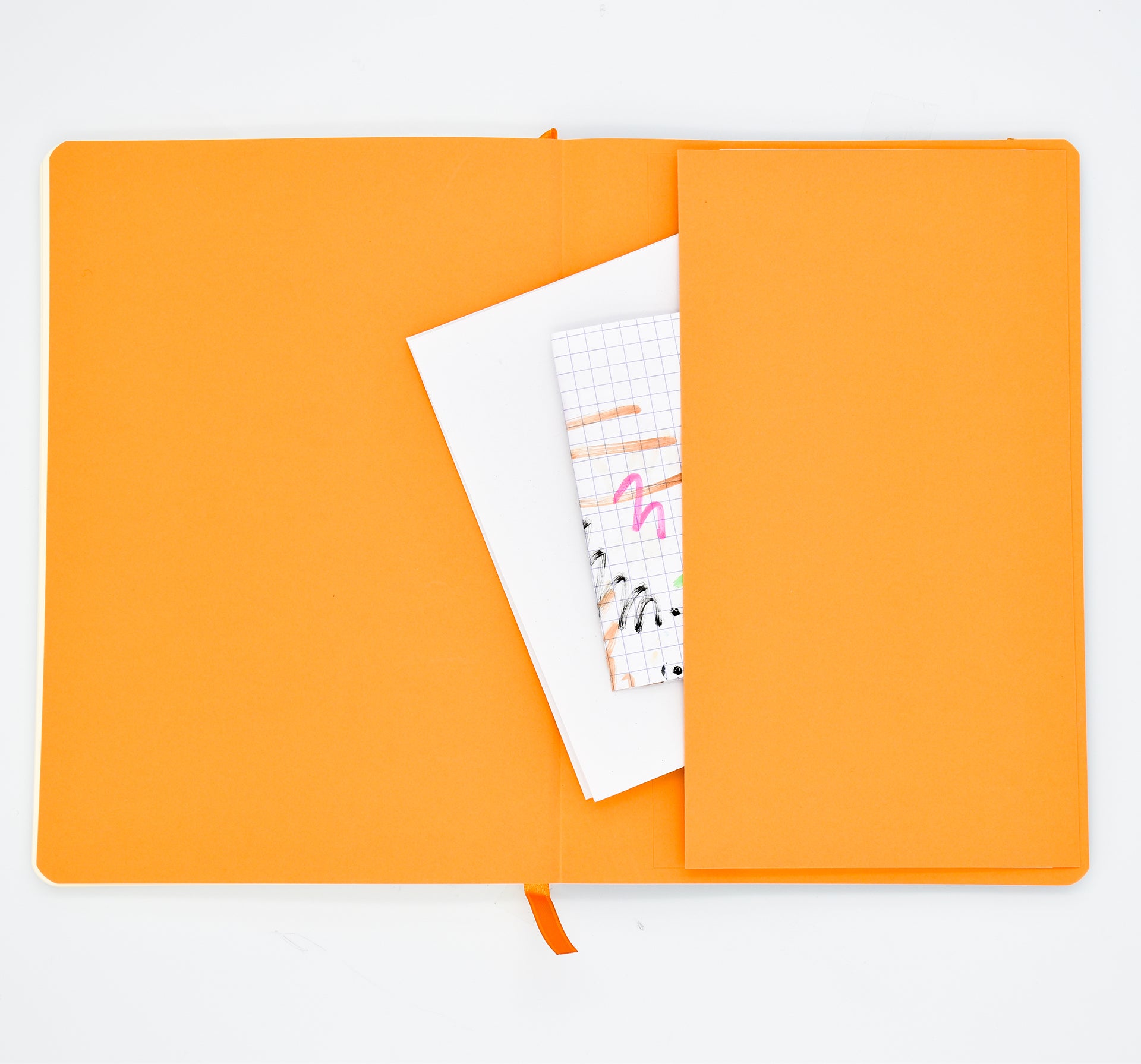Rhodiarama Dot Grid Notebook / Poppy