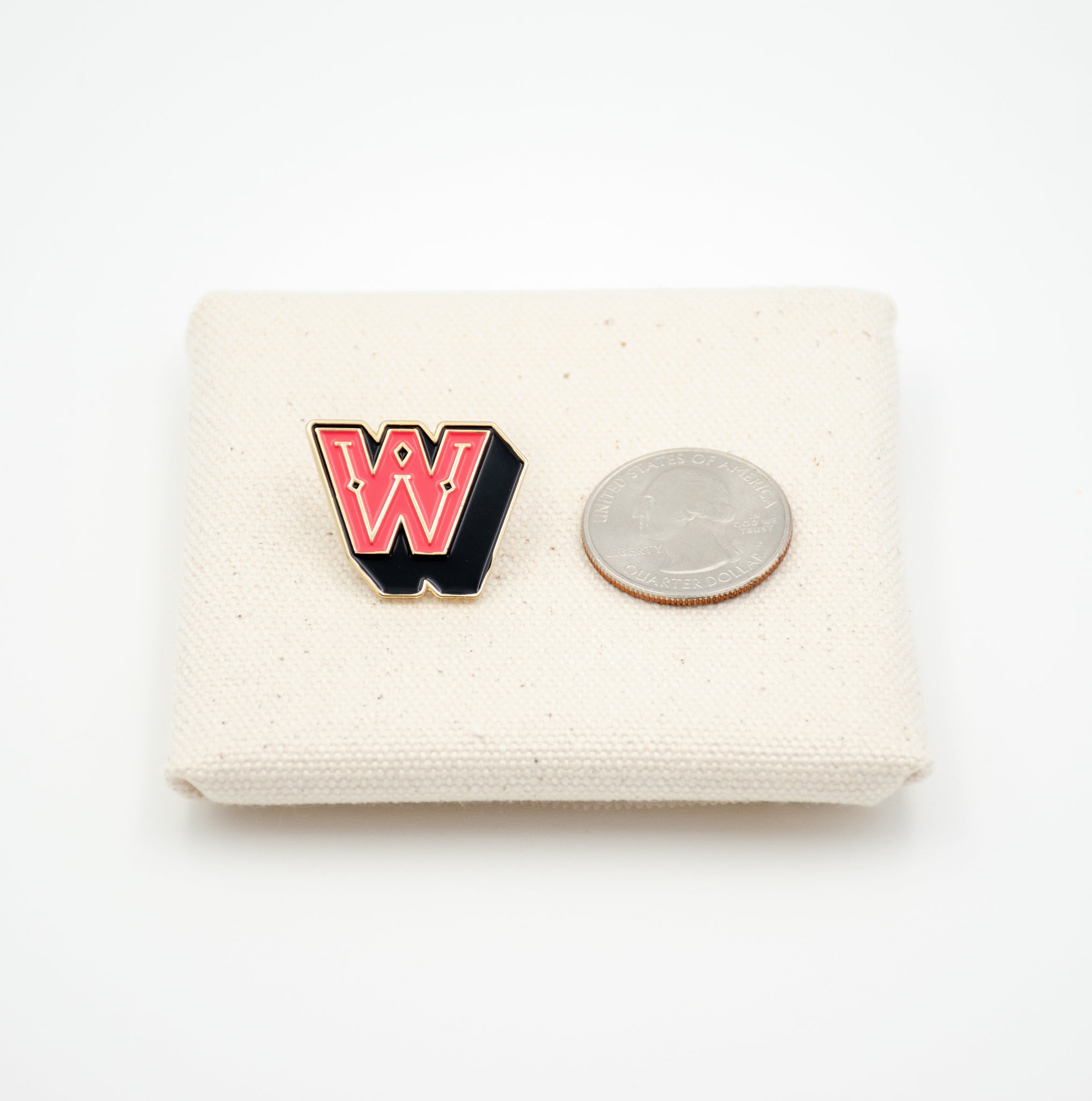 Letter "W" Pin