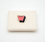 Letter "W" Pin