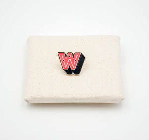 Letter "W" Pin