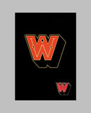 Letter "W" Pin