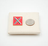 Letter "X" Pin